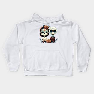 Day Of The Dead #4 Kids Hoodie